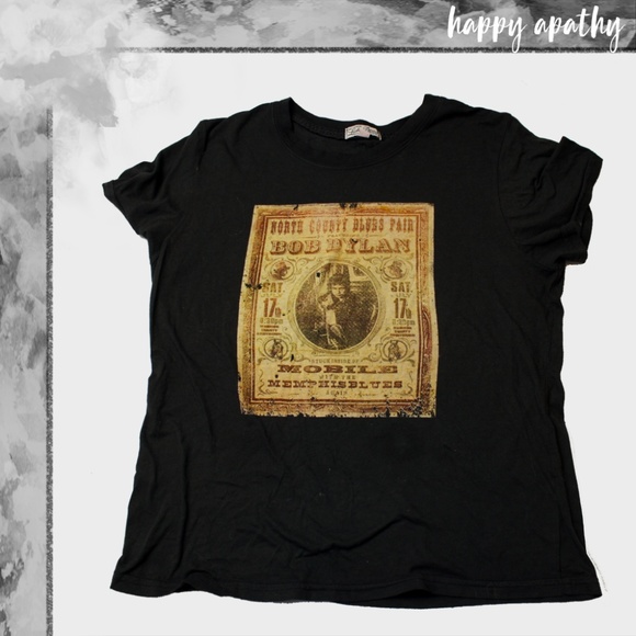 Lucky Brand Tops - Lucky Brand Bob Dylan Concert Tee